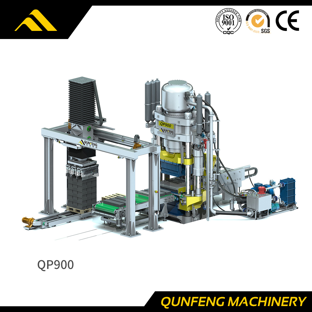 Máquina para fabricar blocos hidráulicos QP900