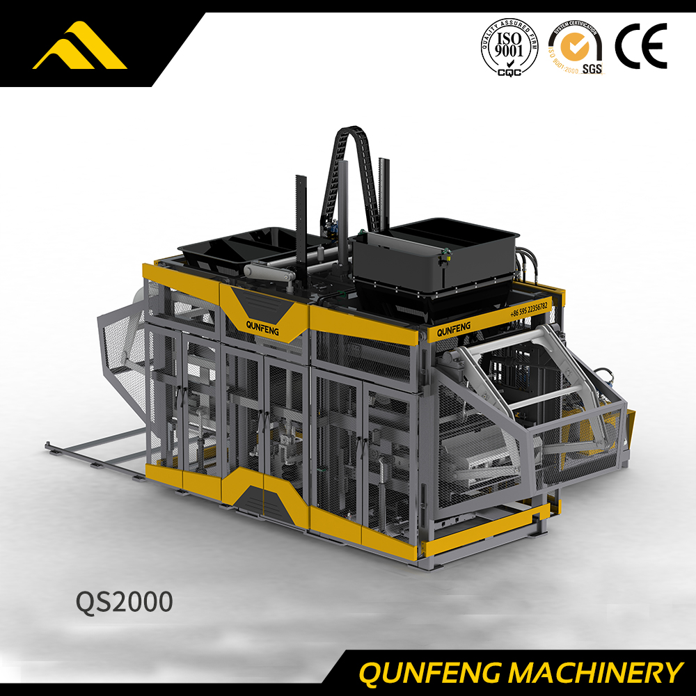 Máquina de fabricação de blocos supersônicos da China (QS2000)